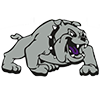 Hamburg Bulldogs Football Logo